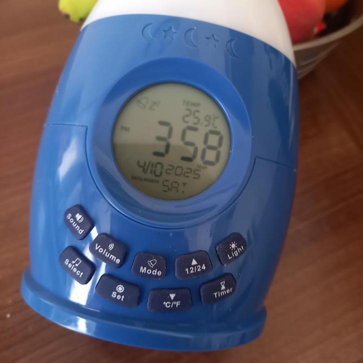 Krontaler Sterrenwekker, Witgoed en Apparatuur, Wekkers, Zo goed als nieuw, Digitaal, Ophalen of Verzenden