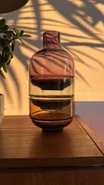 Leonardo Glas Vaas Lila Bruin, Overige kleuren, Ophalen of Verzenden, Minder dan 50 cm, Glas