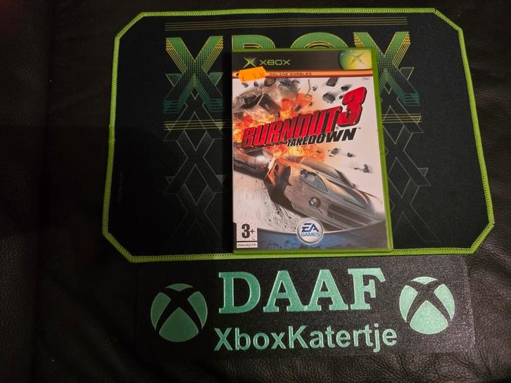 Burnout 3 takedown - Xbox original & Xbox 360, Spelcomputers en Games, Games | Xbox Original, Zo goed als nieuw, Racen en Vliegen