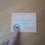 Bon voor schoenen met stempel, Verzamelen, Militaria | Tweede Wereldoorlog, Ophalen of Verzenden, Nederland