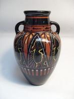 Gouda vaas decor Bagdad twee oren art deco, Antiek en Kunst, Ophalen of Verzenden