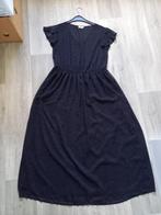 * Nieuwe zwarte maxi jurk met zilver mt L/ XL (44/46) *, Maat 42/44 (L), Onder de knie, VRS Women, Zo goed als nieuw