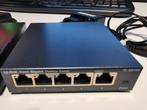 TP-LINK TL-SG105 gigabit desktop 5-poort switch, Ophalen of Verzenden, Zo goed als nieuw