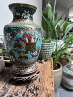 Antieke chinese Cloisonné Vaas chinees handwerk, Antiek en Kunst, Antiek | Vazen, Ophalen of Verzenden