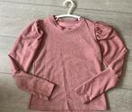 Roze glitter trui 128, Ophalen of Verzenden, Zo goed als nieuw, Meisje, Trui of Vest