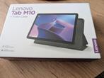 Lenovo Tab M10 + folio case & screenprotector, Computers en Software, 10 inch, Ophalen of Verzenden, Zo goed als nieuw, M10