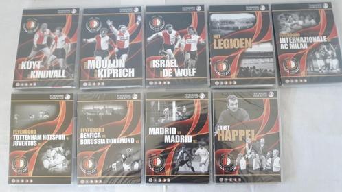 9 dvd's uit de serie "Feyenoord voor altijd", Verzamelen, Overige Verzamelen, Zo goed als nieuw, Ophalen of Verzenden