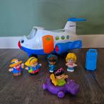 Little people vliegtuig met poppetjes en acc, Ophalen of Verzenden, Zo goed als nieuw, Speelset