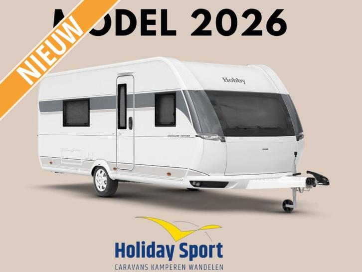 Hobby Excellent Edition 540 WLU Modeljaar 2026, Caravans en Kamperen, Caravans, Bedrijf, tot en met 4, 1250 - 1500 kg, Rondzit