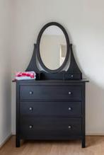 Hemnes Ikea Ladekast met Spiegel, Huis en Inrichting, Kasten | Dressoirs, Ophalen, Zo goed als nieuw, Scandinavisch, Met lade(s)