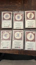 Borduurpakketen compleet 6x, Ophalen of Verzenden, Zo goed als nieuw, Borduurpakket