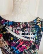 Joseph Ribkoff jurk maat 46 met gouddraadje[v], Kleding | Dames, Zwart, Maat 46/48 (XL) of groter, Ophalen of Verzenden, Zo goed als nieuw