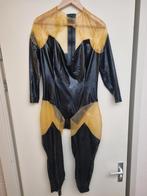 Latex catsuit semi transparant/zwart maat S., Ophalen of Verzenden, Gedragen