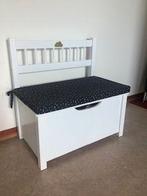 speelgoedbankje opbergkist zitbank klepbank houten bankje, Ophalen, Minder dan 50 cm, 50 tot 75 cm, Zo goed als nieuw