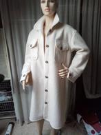 IZ NAIZ collection, mooie creme herfst/winter jas. mt  L/XL, Iz naiz collection, Ophalen of Verzenden, Nieuw, Beige