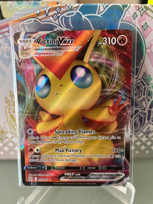 Pokémon Victini Vmax 022/163 battle styles mint, Tickets en Kaartjes, Beurzen, Eén persoon