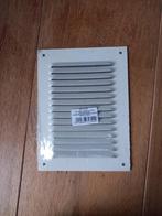 ventilatierooster, wit alu, muggengaas, 140 x 190 mm, nieuw, Verzenden, Nieuw