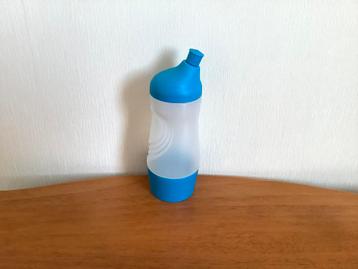 Tupperware Bidon Sporty Drinkfles 415 ml. met bewaarbakje. beschikbaar voor biedingen