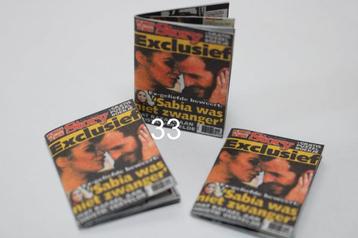 1 miniatuur blad, 1-12 poppenhuis, beschikbaar voor biedingen
