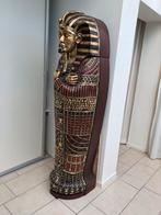 Egyptische houten Sarcofaagkast, Ophalen, Zo goed als nieuw
