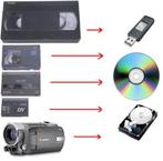 Camcorder, VHS bandjes. Video tape naar bestand €4,50, Ophalen of Verzenden