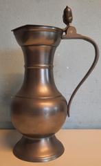 Engeltjes Tin - eikeltjes kan en karaf, Antiek en Kunst, Antiek | Tin, Ophalen of Verzenden