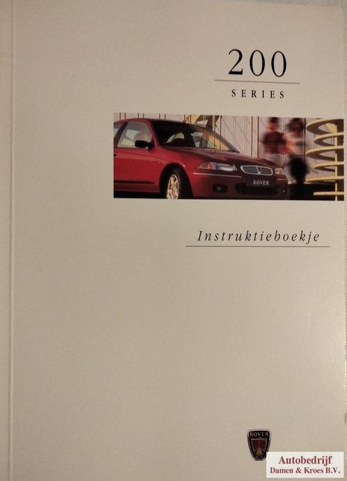 Handboek Rover 200 serie Instructieboekje RCL0236DUT, Auto diversen, Handleidingen en Instructieboekjes, Ophalen of Verzenden