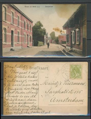 Beek 1919 Dorpstraat Ansichtkaart 921b jdu beschikbaar voor biedingen