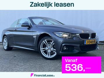 BMW 4 Serie Cabrio 430i 252pk xDrive M-Sport Leer+Sportzetel beschikbaar voor biedingen