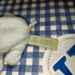Oude Happy Horse blauw olifant knuffeltje 19 cm uit 1998, Ophalen of Verzenden, Olifant