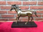 galopperend veulen, brons en marmer, Ophalen of Verzenden