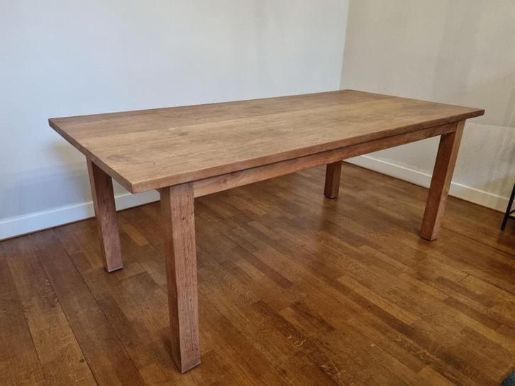 Taekhouten Eetafel, Huis en Inrichting, Tafels | Eettafels, Gebruikt, 50 tot 100 cm, 200 cm of meer, Vijf personen of meer, Rechthoekig