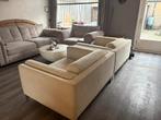 Twee loveseats en hocker/bank, Ophalen of Verzenden, Zo goed als nieuw