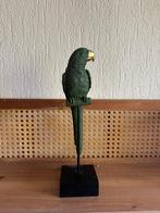Decoratie- groene papegaai, Ophalen of Verzenden
