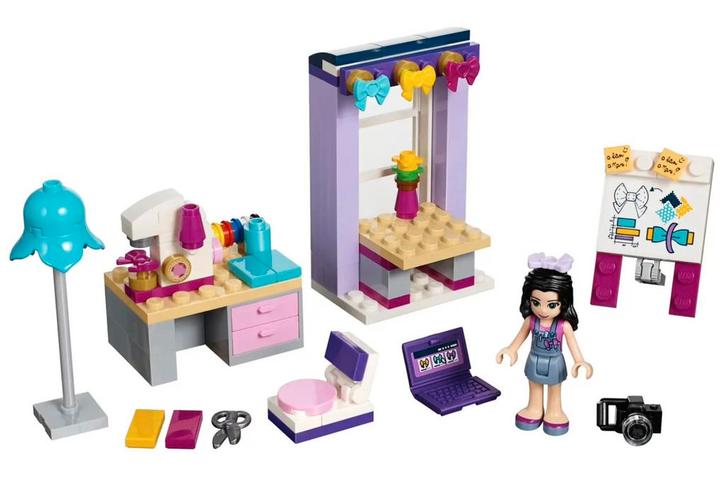 Lego Friends 41115 - Emma’s Naaiatelier (compleet), Kinderen en Baby's, Speelgoed | Duplo en Lego, Gebruikt, Lego, Complete set