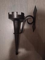 Robuuste Ouderwetse Muur Kandelaar - 45cm, Antiek en Kunst, Ophalen of Verzenden, Overige materialen