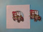 7 Set borduren kerst met 3d plaatje, Verzenden, Nieuw, Kerst