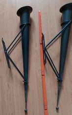 Retro  Wand Kandelaar, Antiek en Kunst, Antiek | Kandelaars, Ophalen, Overige materialen