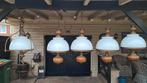 5 stuks vintage hanglampen, Antiek en Kunst, Antiek | Lampen, Ophalen