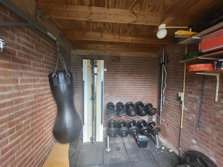 Dumbbell rek met Lifemaxx & Hastings dumbells, Sport en Fitness, Fitnessmaterialen, Ophalen