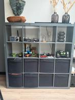 Vakkenkast ikea hoogglans grijs, Huis en Inrichting, Ophalen, 50 tot 100 cm, Zo goed als nieuw, 150 tot 200 cm
