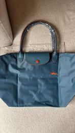 Longchamp le pliage L blue, Sieraden, Tassen en Uiterlijk, Tassen | Schoudertassen, Ophalen of Verzenden, Nieuw, Blauw