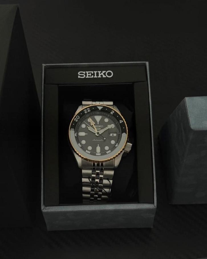 Seiko GMT SSK021 Automaat - Uniek model- USA only - Nieuw!, Sieraden, Tassen en Uiterlijk, Horloges | Heren, Nieuw, Polshorloge