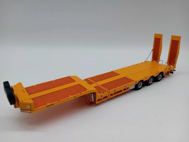 WSI UITSCHUIFBARE BROSHUIS DIEPLADER MET KLEPPEN, Hobby en Vrije tijd, Modelauto's | 1:50, Nieuw, Bus of Vrachtwagen, Wsi, Ophalen of Verzenden