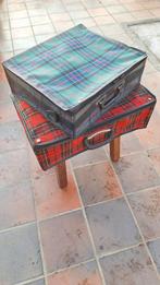 2 vintage koffertjes LxBxH 50x32x18 cm en 40x34x13 cm, Ophalen