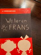 Wij Leren Frans - J. Verhoeven, Boeken, Taal | Frans, Ophalen of Verzenden, Gelezen, Non-fictie