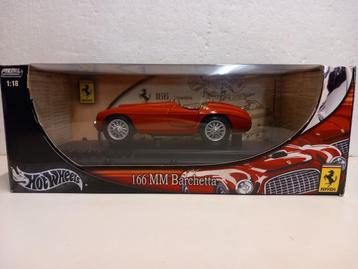 Ferrari 166 MM Spyder rood Mille Migla Hot Wheels 1:18 KRD beschikbaar voor biedingen
