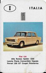 K7 autokaartje fiat 124, Ophalen of Verzenden, Zo goed als nieuw, Auto's