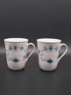 2 royale bekers Royal copenhagen Blue Fluted Plain, Nieuw, Ophalen of Verzenden, Overige stijlen, Kop(pen) en/of Schotel(s)