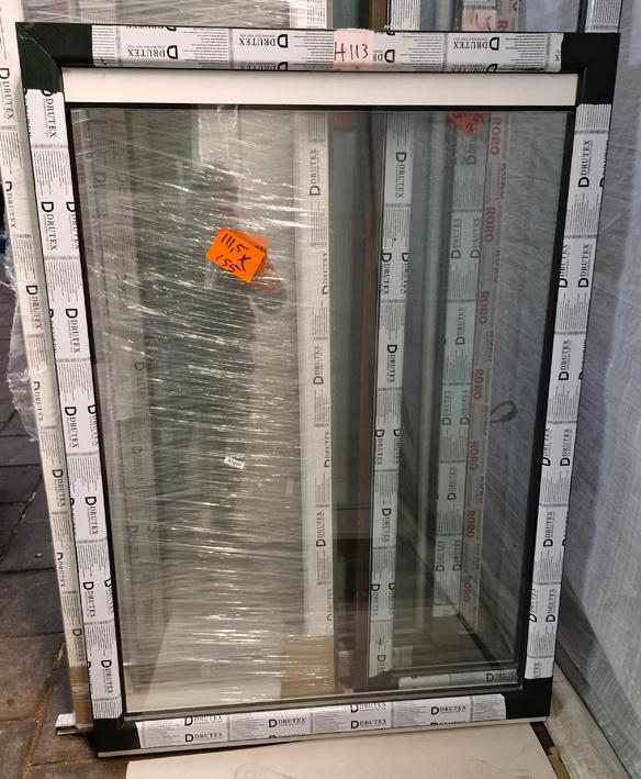 Diverse maten Kunstof Ramen en Kozijnen, Doe-het-zelf en Verbouw, Kozijnen en Schuifpuien, Kunststof, Raamkozijn, Nieuw, Inclusief glas